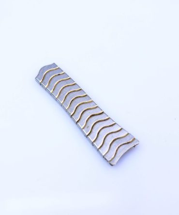 Bộ mắt dây đồng hồ nữ Ebel chính hãng thép trắng size 13 x 10 mm