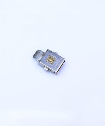 Khoá đồng hồ nữ Ebel chính hãng thép giáp logo vàng 18k size 11 mm