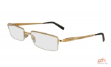 Gọng kính cận nam Fred dòng Lunettes Gold Horn Ivory Semi Rimless JAMAIQUE mới