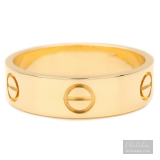 Nhẫn Cartier chính hãng dòng Love Ring K18 750 Yellow Gold #58 US8.5