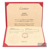 Nhẫn Cartier chính hãng dòng Love Ring vàng đặc 18K White Gold size nhẫn #50 US5-5.5