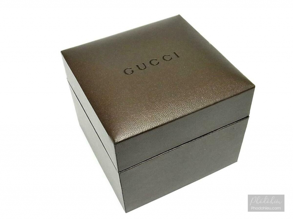 Nhẫn GUCCI chính hãng dòng Icon Solid 18K White Gold Size 49 9US