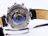 Đồng hồ nam Montenga chính hãng Automatic mặt xà cừ niềng đính Full kim cương vỏ thép kết hợp Titanium