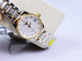 Đồng hồ nữ Longines 3 kim Demi vàng mặt số đính kim cương Fullbox New