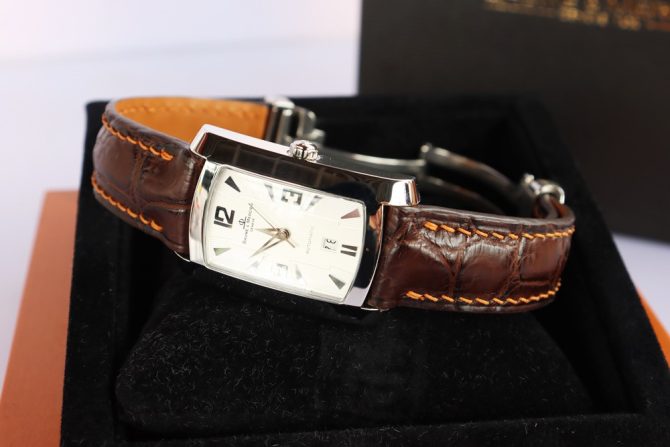 Đồng Hồ Nam : Baume & Mercier Hampton 65308 - Automatic Dây Da - Fullbox