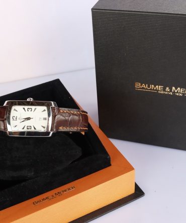 Đồng Hồ Nam : Baume & Mercier Hampton 65308 - Automatic Dây Da - Fullbox