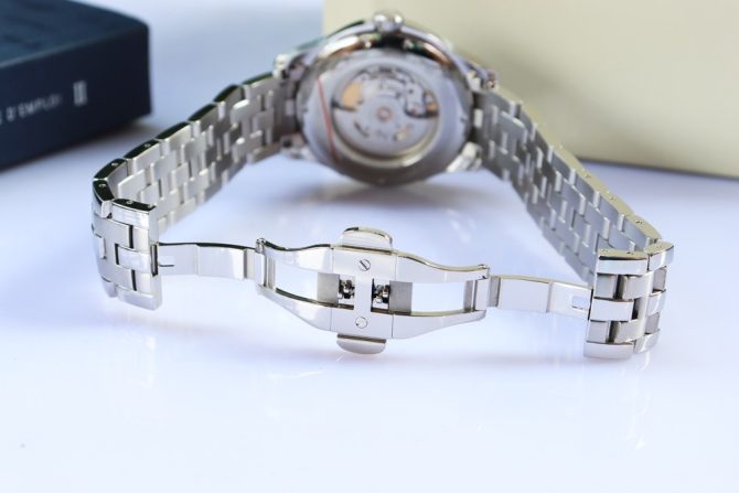 Đồng Hồ Nam Hamilton Mặt Đen - Dây Thép Automatic - New, Size 40mm