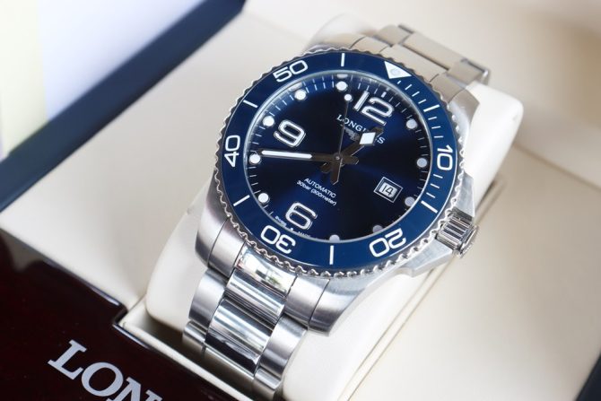 Đồng Hồ Nam : Longines Hydro Conquest - Automatic Bộ máy L8 - Size 43mm Fullbox