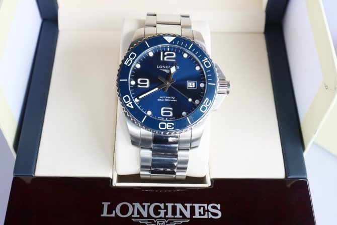 Đồng Hồ Nam : Longines Hydro Conquest - Automatic Bộ máy L8 - Size 43mm Fullbox