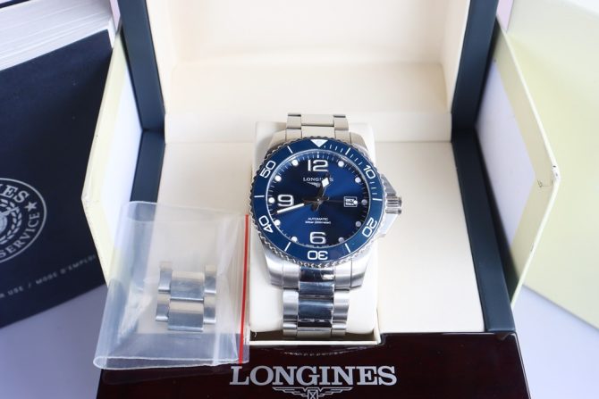 Đồng Hồ Nam : Longines Hydro Conquest - Automatic Bộ máy L8 - Size 43mm Fullbox