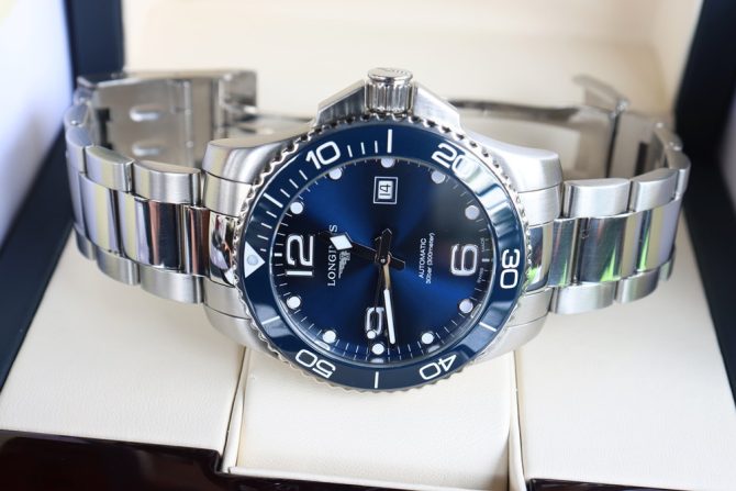 Đồng Hồ Nam : Longines Hydro Conquest - Automatic Bộ máy L8 - Size 43mm Fullbox