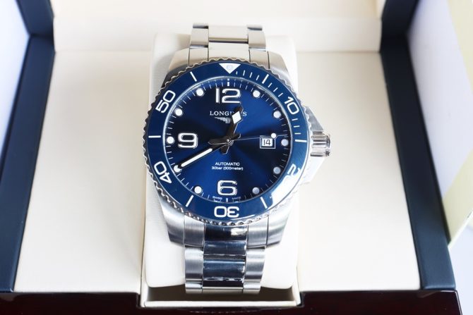 Đồng Hồ Nam : Longines Hydro Conquest - Automatic Bộ máy L8 - Size 43mm Fullbox