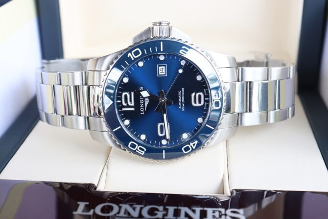 Đồng Hồ Nam : Longines Hydro Conquest - Automatic Bộ máy L8 - Size 43mm Fullbox