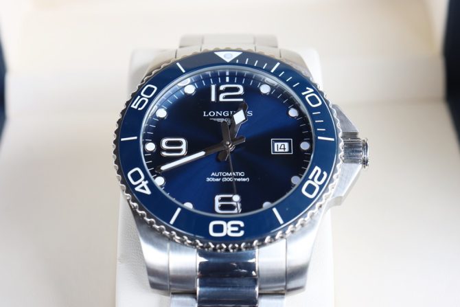 Đồng Hồ Nam : Longines Hydro Conquest - Automatic Bộ máy L8 - Size 43mm Fullbox