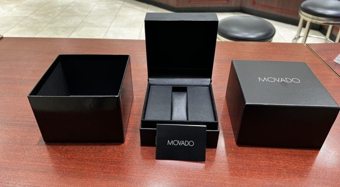 Đồng Hồ Nam Movado Eliro 6 kim Chronograph - Bản dây thép Siêu chất đẹp - fullbox