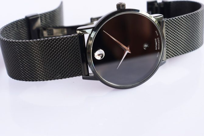 Đồng Hồ Nam Movado Museum 0607568 Classic Automatic - Size 40mm Dây thép - fullbox..