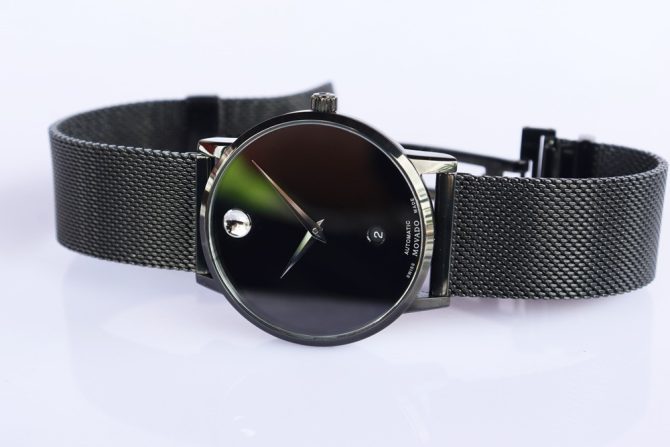 Đồng Hồ Nam Movado Museum 0607568 Classic Automatic - Size 40mm Dây thép - fullbox..