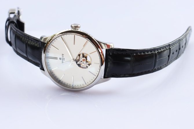 Đồng Hồ Nam : Perrelet First Class Open Heart Automatic dây da - Size 42.5mm - Fullbox...