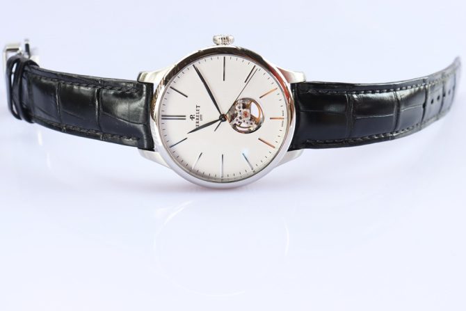 Đồng Hồ Nam : Perrelet First Class Open Heart Automatic dây da - Size 42.5mm - Fullbox...