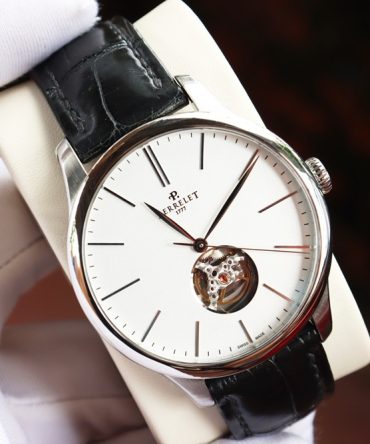 Đồng Hồ Nam : Perrelet First Class Open Heart Automatic dây da - Size 42.5mm - Fullbox...