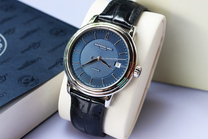 Đồng Hồ Nam Raymond Weil Maestro Automatic - Mặt Xanh Navy - Size 39.5mm