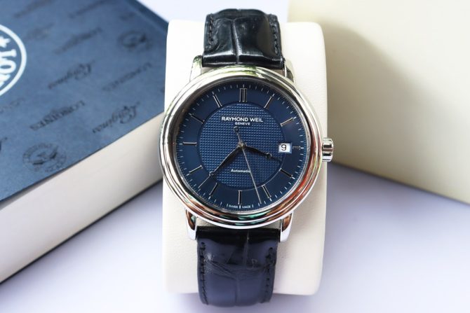 Đồng Hồ Nam Raymond Weil Maestro Automatic - Mặt Xanh Navy - Size 39.5mm