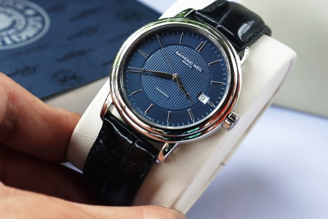 Đồng Hồ Nam Raymond Weil Maestro Automatic - Mặt Xanh Navy - Size 39.5mm