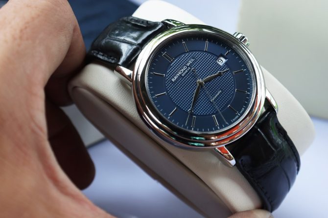 Đồng Hồ Nam Raymond Weil Maestro Automatic - Mặt Xanh Navy - Size 39.5mm