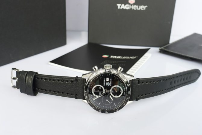 Đồng Hồ Nam Tag Heuer Carrera Chronograph Calibre 16 Automatic - 6 Kim - Size 41mm fullbox