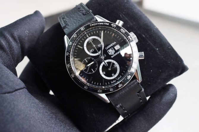 Đồng Hồ Nam Tag Heuer Carrera Chronograph Calibre 16 Automatic - 6 Kim - Size 41mm fullbox