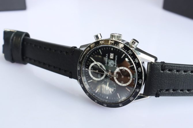 Đồng Hồ Nam Tag Heuer Carrera Chronograph Calibre 16 Automatic - 6 Kim - Size 41mm fullbox