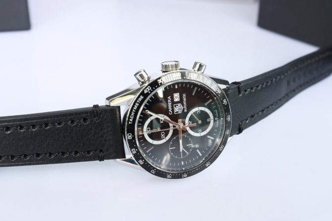 Đồng Hồ Nam Tag Heuer Carrera Chronograph Calibre 16 Automatic - 6 Kim - Size 41mm fullbox