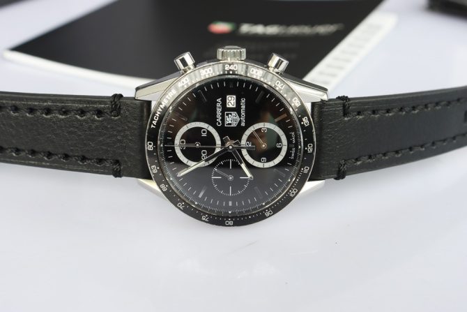 Đồng Hồ Nam Tag Heuer Carrera Chronograph Calibre 16 Automatic - 6 Kim - Size 41mm fullbox