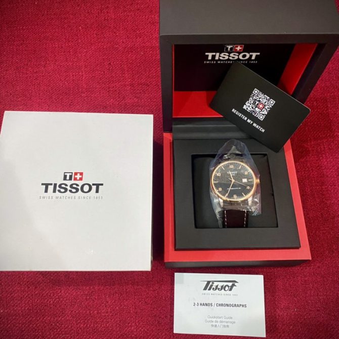 Đồng Hồ Nam TISSOT POWERMATIC 80 PVD Vàng Hồng Siêu đẹp - Size 41mm - fullbox