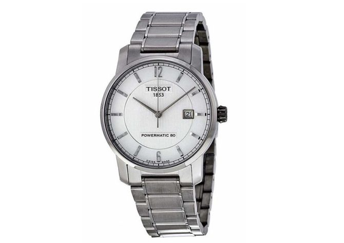 Đồng Hồ Nữ Tissot Powermatic 80 - Chất Liệu Titanium siêu nhẹ - Size 32 mm - Fullbox