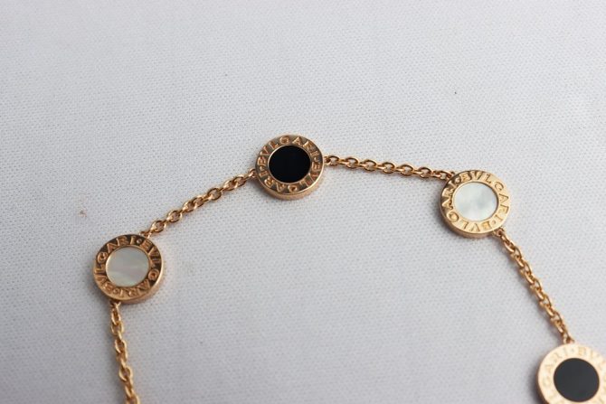 Lắc Tay Nữ BVLGARI Vàng Hồng 18k Chính Hãng ( Made in ITALY )