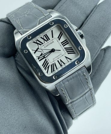 Đồng hồ nam Cartier Santos 100  Midsize 35mm tự động Automatic