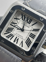 Đồng hồ nam Cartier Santos 100  Midsize 35mm tự động Automatic