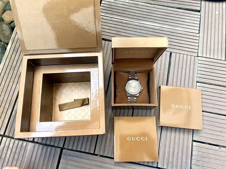 Đồng Hồ Nam Gucci G-Timeless Automatic dây thép - Size 38mm // FullBox