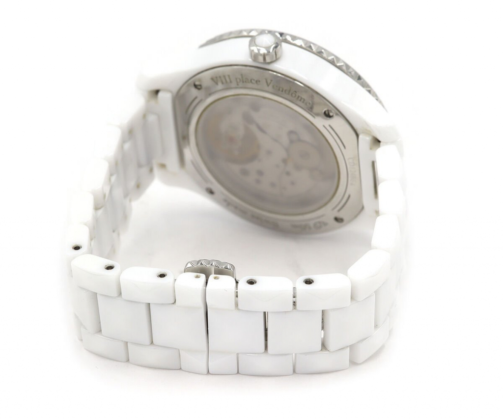 Đồng hồ nữ Christian Dior VIII Grand Bal White Full kim cương và ngọc trai