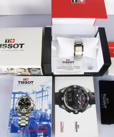 Đồng Hồ Tissot Nữ Mặt khảm xà Cừ, Đính Kim Cương thiên nhiên - like new - Fullbox - siêu đẹp