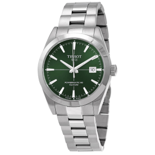ĐồnTissot Powermatic 80 Silicium Automatic Chronometer Green Dial Men's Watch