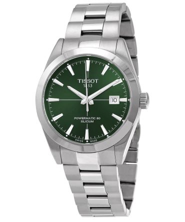 ĐồnTissot Powermatic 80 Silicium Automatic Chronometer Green Dial Men's Watch