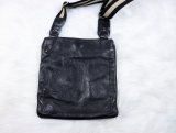 Túi đeo Nam BALLY Black chính hãng ITALY ( Sản xuất tại Ý ) 