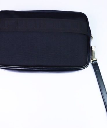 Ví cầm tay Clutch Dunhill Nam - Black Vải Canvas